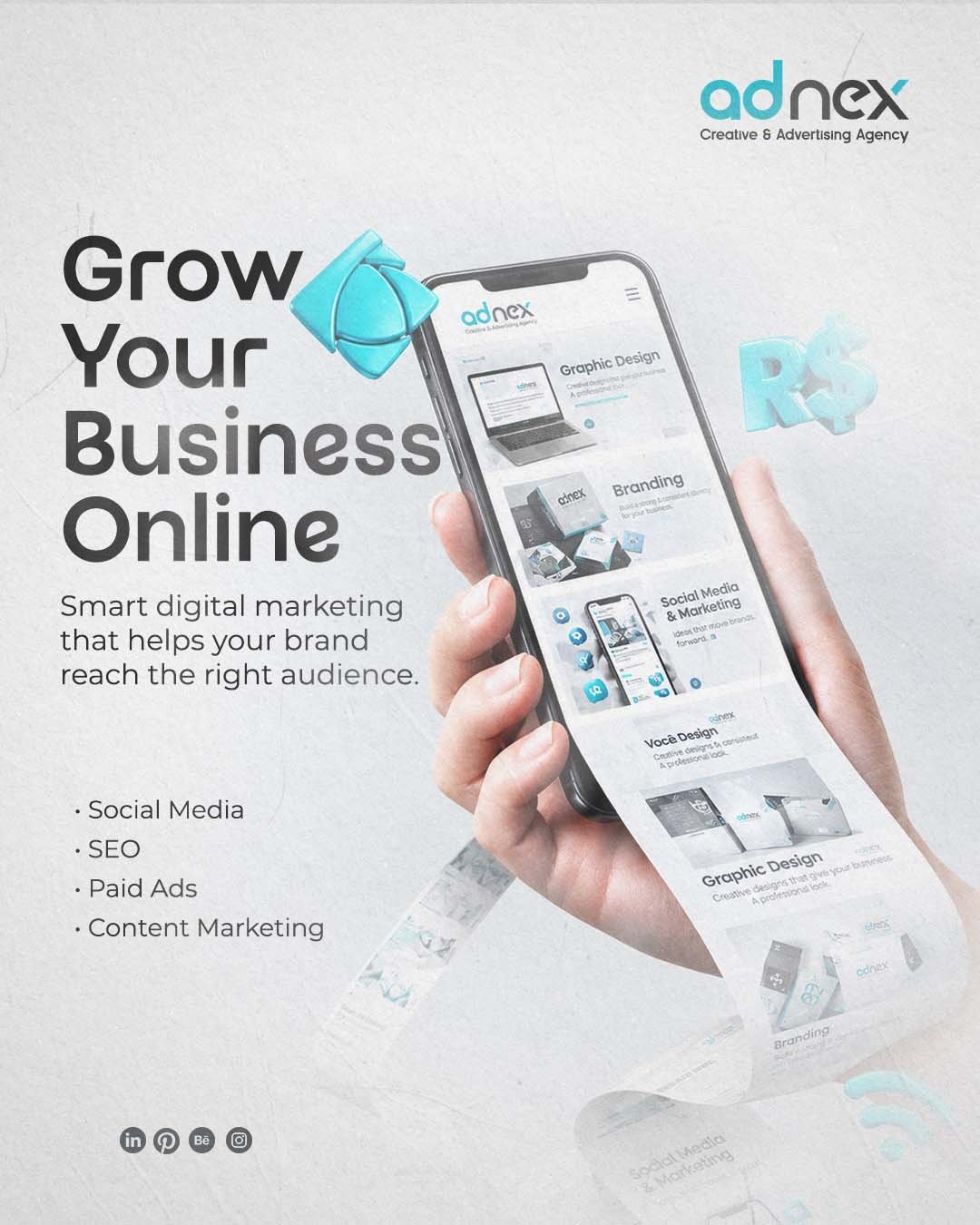 Social Media Management services by ADNEX